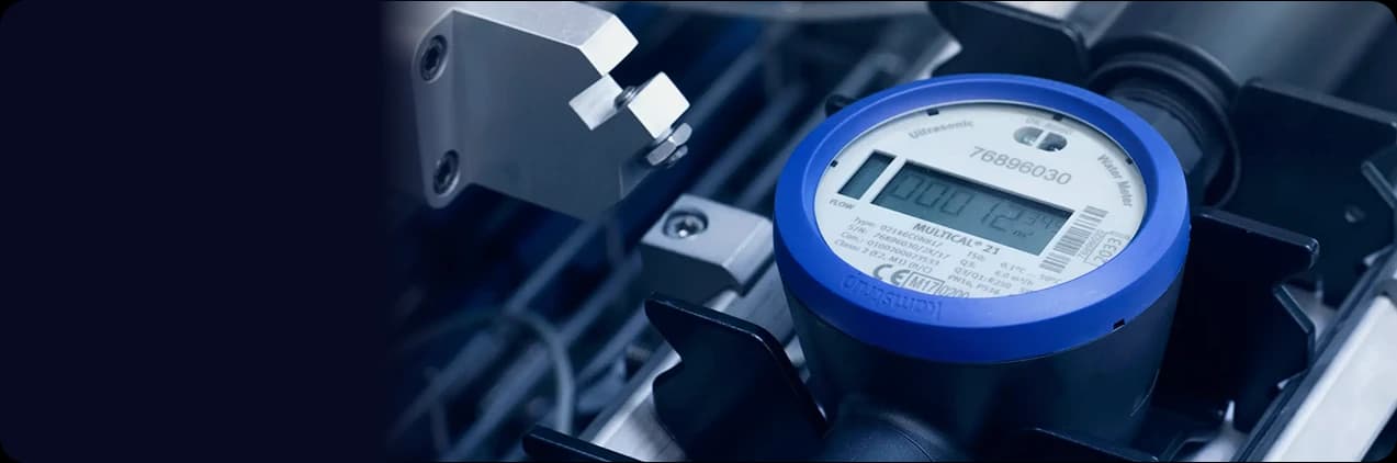 blue water meter convert