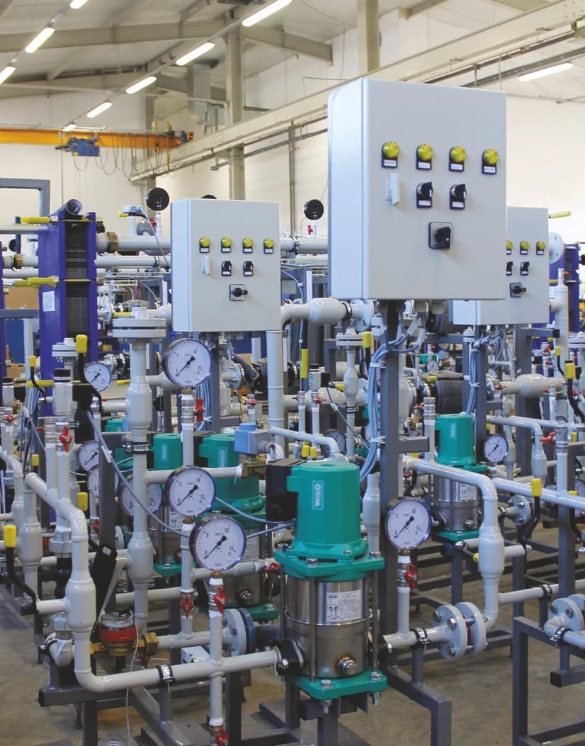 Cherkassy district heating substations